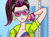 play Cool Girl On Motorcycle