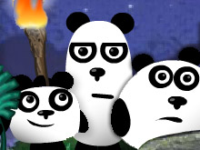 play 3 Pandas 2 Kissing