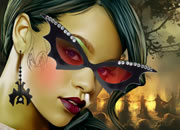 play Halloween Rihanna Face Makeover