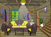 play Wooden House Diamond Escape