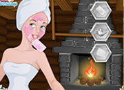 play Cinderellas Princess Facial Spa