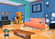 play Blue Puzzle Room Escape