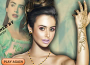 play Lily Collins Makeover