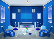 play Blue Living Room Escape