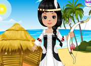 play Native American Doll