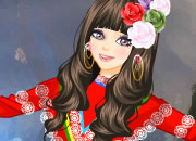 play Mexican Folk Dresses