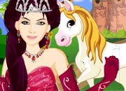 play Princess With Horse