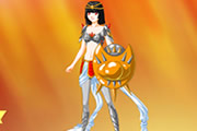 play Warrior Girl Dress Up