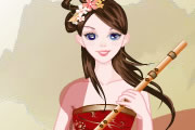 play Ancient Chinese Musician Girl