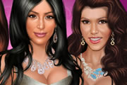play Kardashian Sisters Make-Up