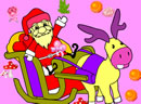 play Santa Coloring