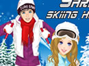 play Sarahs Skiing Holiday