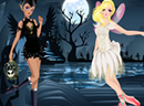 play Halloween Angel Vs Devil