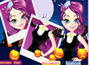 play Amusing Halloween Girl Make Up