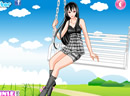 play Swing Flying Girl Dress Up