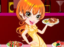 play Waitress Girl Dress Up 2