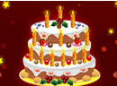play New Year Cake Decoration