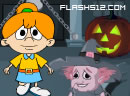 play Hazel Halloween Trouble