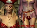 Pricilla Pirate Dressup