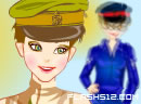 play Military Girl Dressup