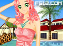 play Holiday Girl Dress Up