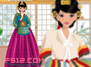 play Wearing Korean Hanbok