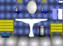 play Escape Blue Bathroom