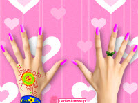 play Party Nail Makeup