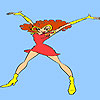play Storm Girl Coloring