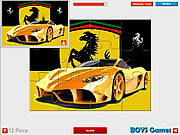 play Ferrari Jigsaw