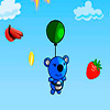 play Blue Panda Fruit Catcher