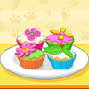 play Flower Garden Cupcakes