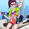 play 飚车女孩换装
