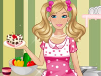 play Barbie Home Breakfast