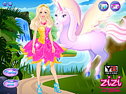 play Barbie And Unicorn