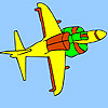 play Flying Jet Coloring