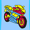 play Fast Racer Motorbike Coloring