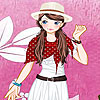 play Pink Garden Girl Dress Up