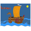 play Viking Ship Coloring