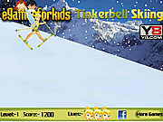 play Tinkerbell Skiing