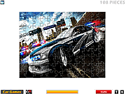 play Fast Cars Jigsaw