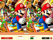 play Super Mario - Find The Differences