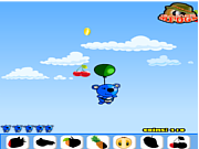 play Blue Panda Fruit Catcher