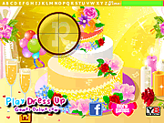 play Wedding Cake Hidden Letters