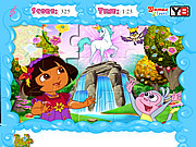 play Jolly Jigsaw Puzzle - Dora The Explorer