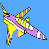 play Purple Jet Coloring