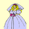 play Exciting Bride Coloring
