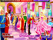 play Barbie In Royal Party Hidden Letters