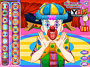 play Comical Clown Make Up