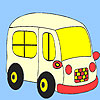 play Mini Turtle Bus Coloring